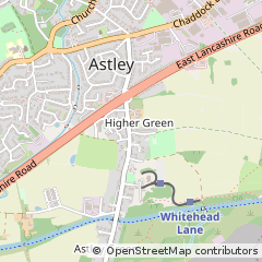 Map of Manchester, Greater Manchester