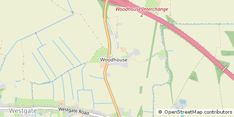 Map of Doncaster, South Yorkshire