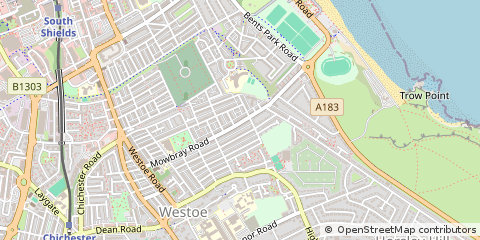 Map of Tyne & Wear