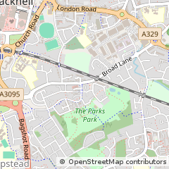 Map of Bracknell