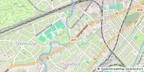 Map of Edinburgh