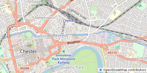 Map of Chester