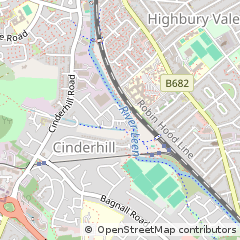 Map of Nottingham