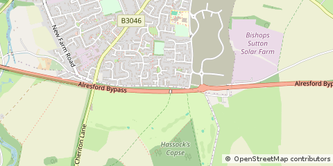 Map of Alresford