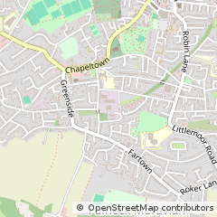 Map of Pudsey, West Yorkshire