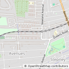 Map of Hull, East Yorkshire
