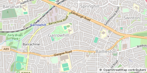 Map of Glasgow