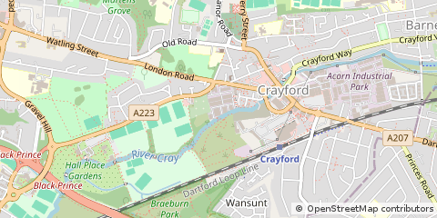 Map of Dartford