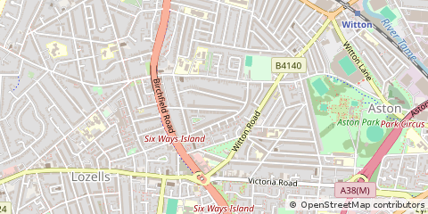 Map of Birmingham