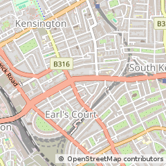 Map of London, Surrey