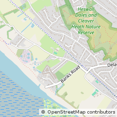 Map of Heswall, Wirral