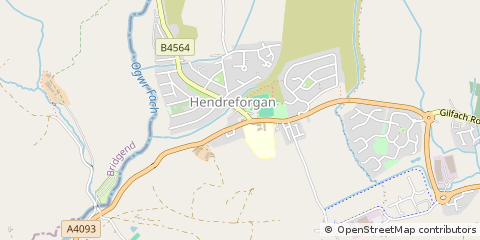 Map of Porth, Rhondda Cynon Taff