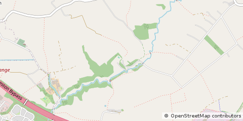 Map of Preston, Lancashire