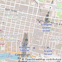 Map of Glasgow