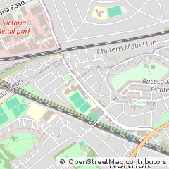 Map of Northolt, Middlesex