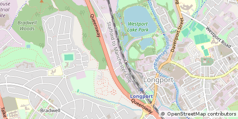 Map of Stoke-on-Trent