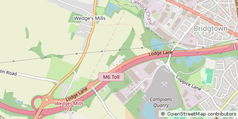 Map of Cannock