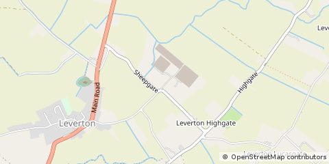 Map of Boston, Lincolnshire