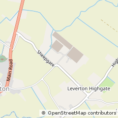 Map of Boston, Lincolnshire