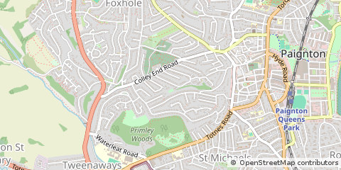 Map of Paignton