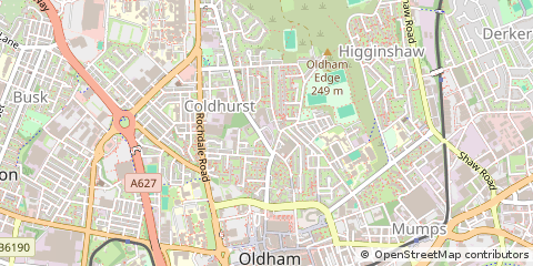 Map of Lancashire