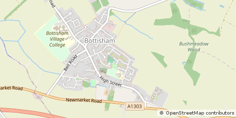 Map of Cambridgeshire