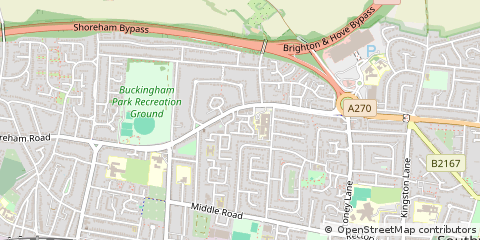 Map of Shoreham-by-SEA