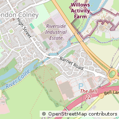 Map of London Colney