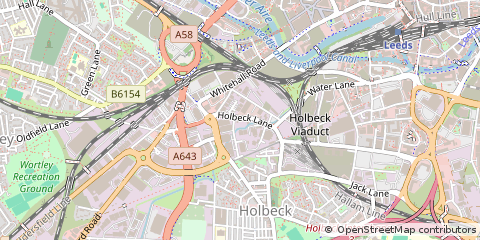Map of Leeds