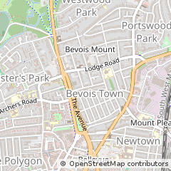 Map of Southampton