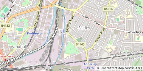 Map of Birmingham