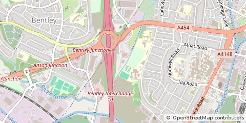 Map of Walsall