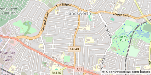 Map of Birmingham