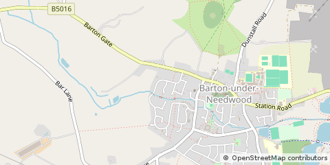 Map of Burton-on-Trent