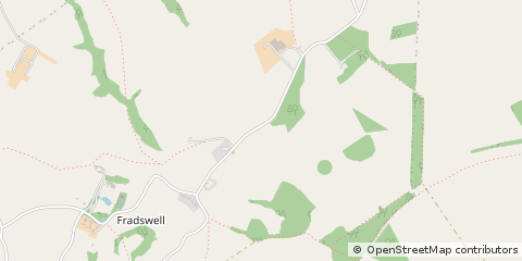 Map of Staffordshire