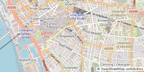 Map of Liverpool