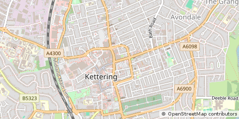 Map of Kettering