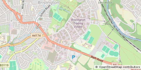 Map of Bristol