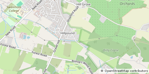 Map of Southampton, Hampshire