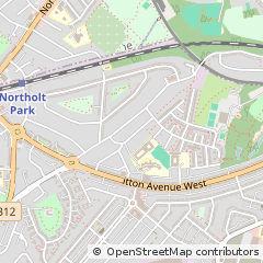 Map of Northolt, Middlesex
