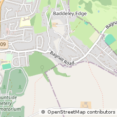 Map of Stoke-on-Trent, Staffordshire