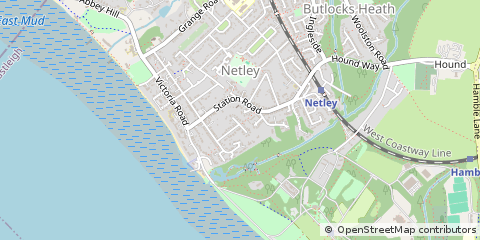 Map of Southampton, Hampshire