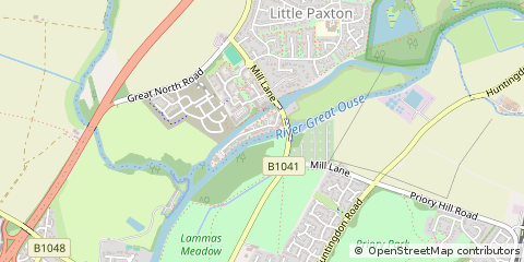 Map of ST. Neots