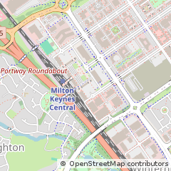 Map of Milton Keynes