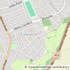 Map of Nottingham