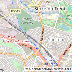 Map of Stoke-on-Trent