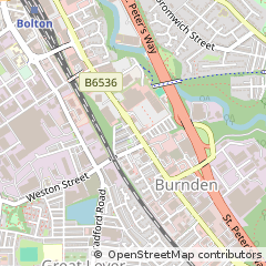 Map of Bolton