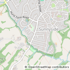 Map of East Grinstead, West Sussex