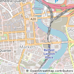 Map of Belfast