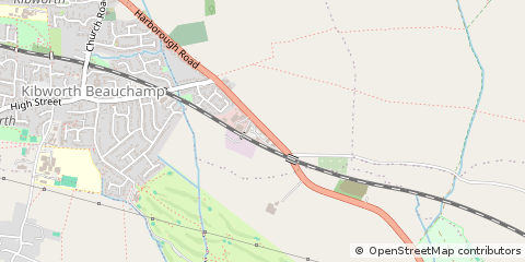 Map of Leicester